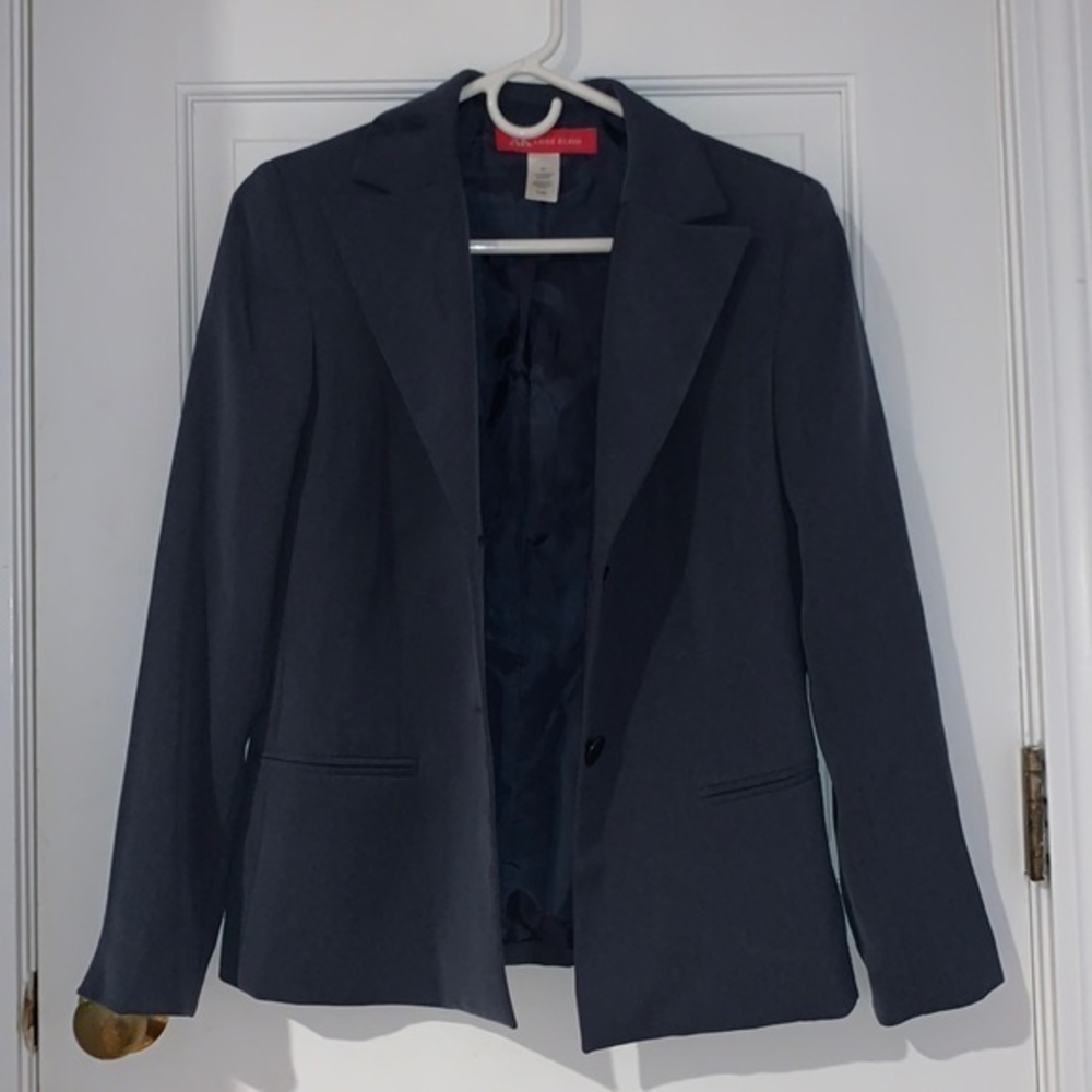 Anne Klein blazer navy